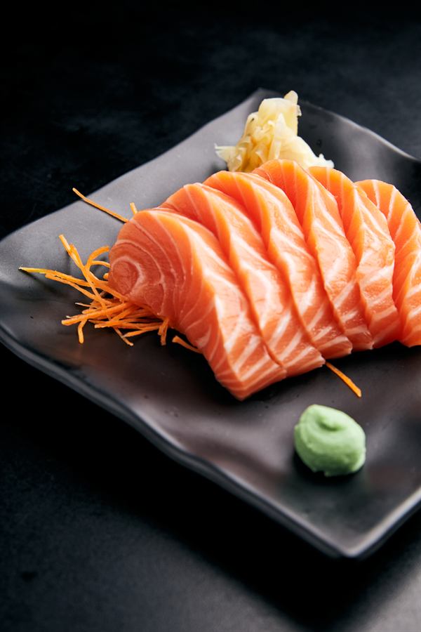 Sashimi de Salmão